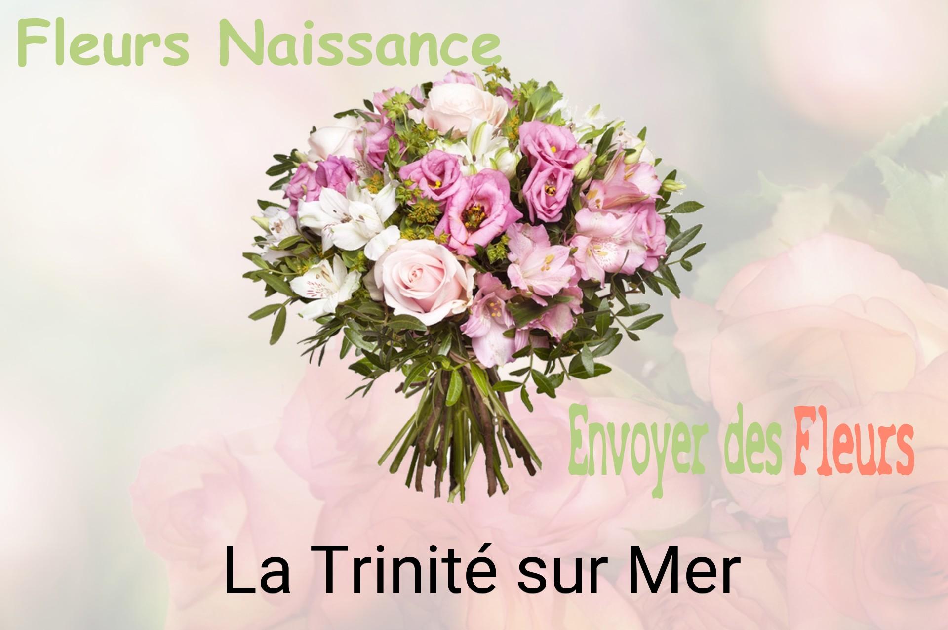Bouquet de fleurs de naissance livré à La Trinité-sur-Mer